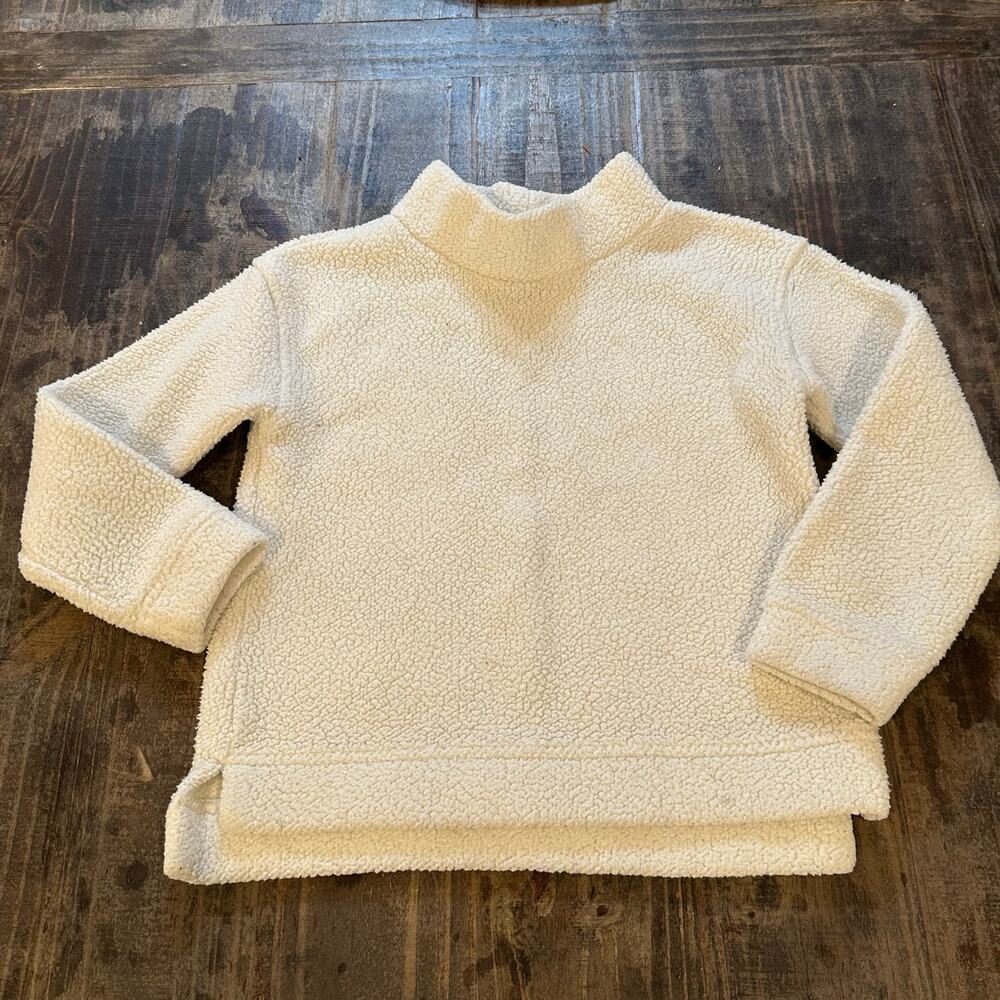 Vineyard Vines Fleece Long Sleeve Top sz XS (5-6) Sherpa Top